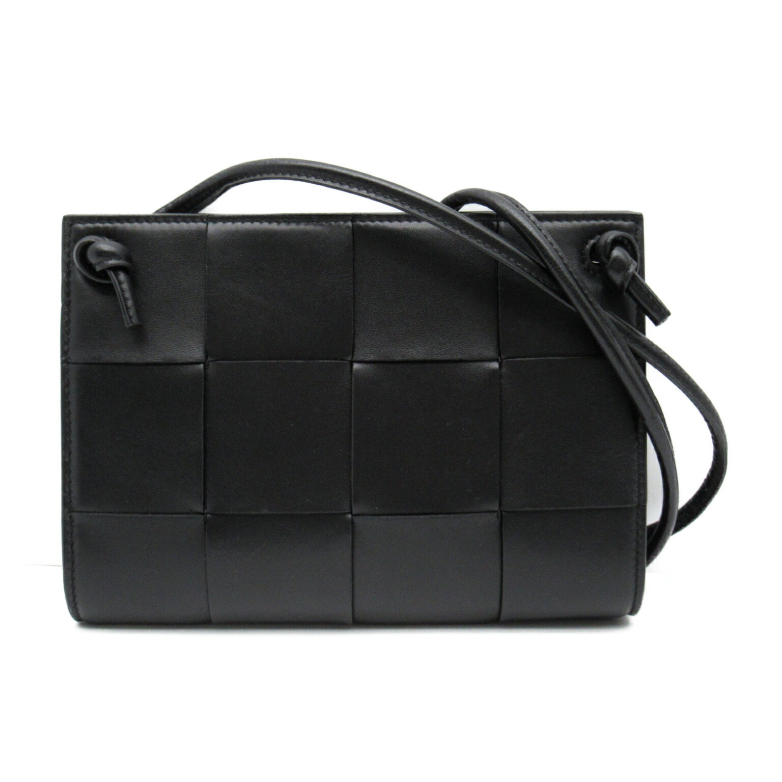 Bottega Veneta Shoulder Bag Leather Black